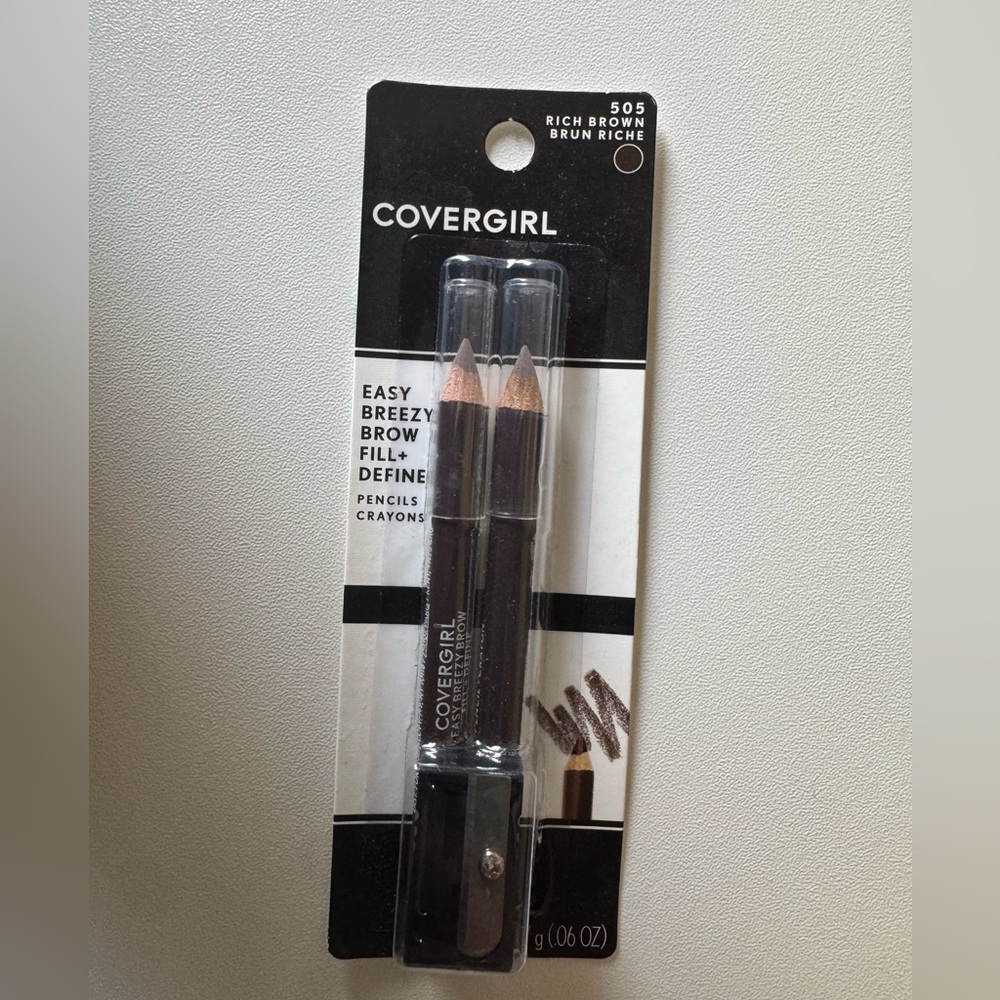 New CoverGirl Brow Pencil Set - Rich Brown